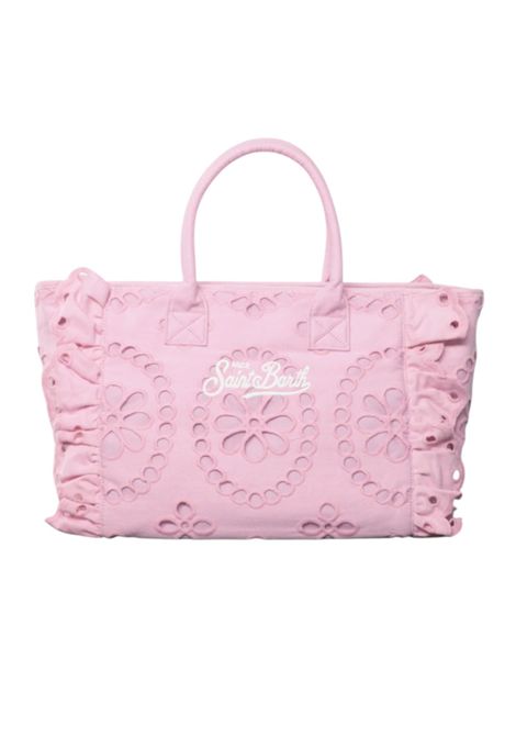 Borsa Mc2 Saint Barth Vanity Volant rosa pizzo sangallo floreale MC2 SAINT BARTH | Borse | VANITYVOLANTN03783H21